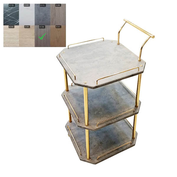 060-E14 DarkBrown Trolly 1c