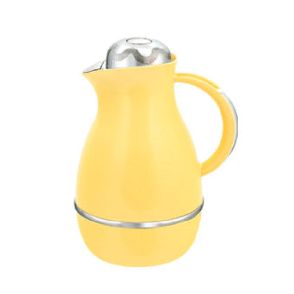 1210S-YW 1.0L Silver+Yellow Thermos 12c