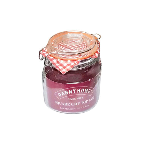 1966-31 Round Clip Top Jar 500ml 24c