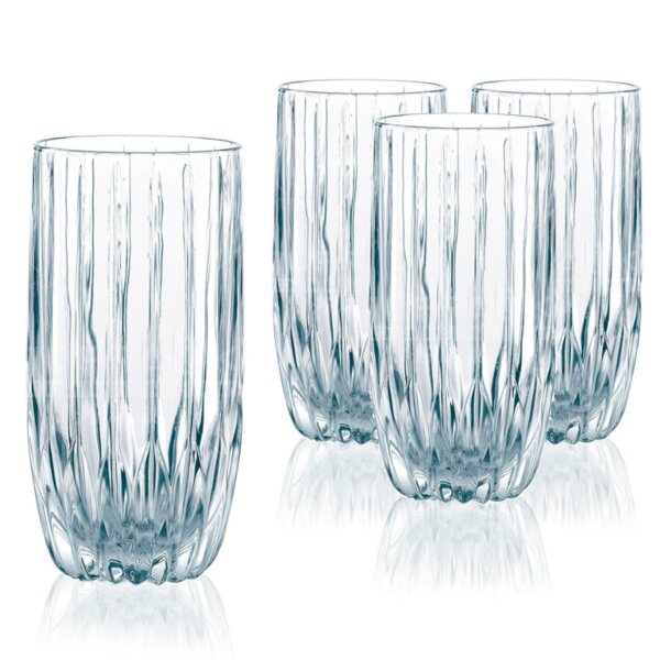 1988-178 Glass 6Pcs Set 355ml 8c