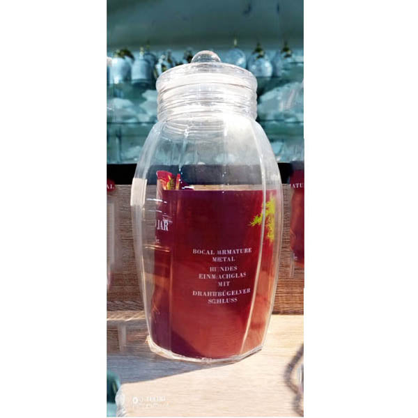 1988-196 1900ml Sealed Jar Glass 12c