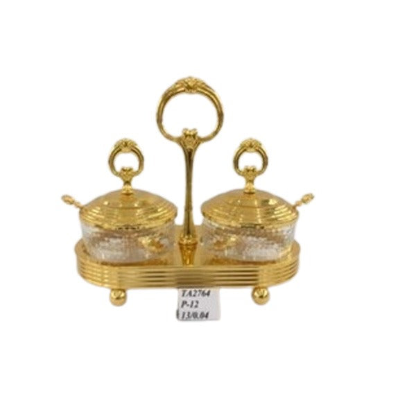 TA2764 2-Suger Pot (Gold)