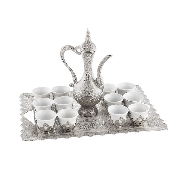 318-K11 12 PEOPLE PORCELIN ZAMZAM SET 4c