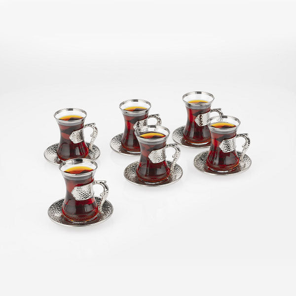 320-K-11 DAMLA TEA GLASSES SET OF 6 7c