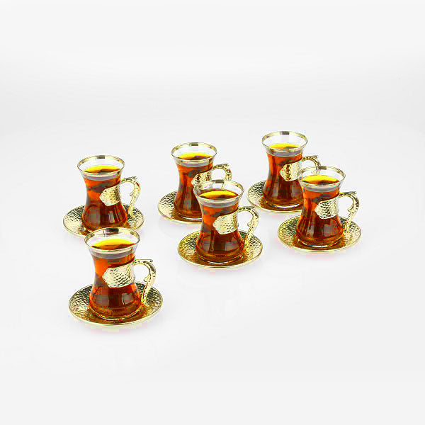 320-K-18 DAMLA TEA GLASSES SET OF 6 7c