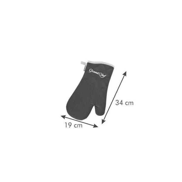 428840.20 Oven Glove RED GRANDCHEF 48c