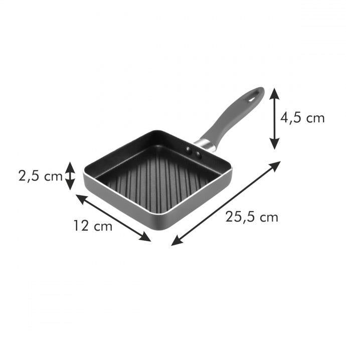 594003 GRILLING PAN 12x12CM PRESTO 48c