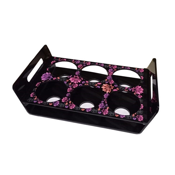 6 in 1 Glass Holder,Dashing Blk URBAN 6c