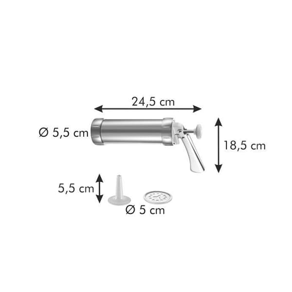 630535 BISCUIT MAKER/CAKE DECORATOR, MET