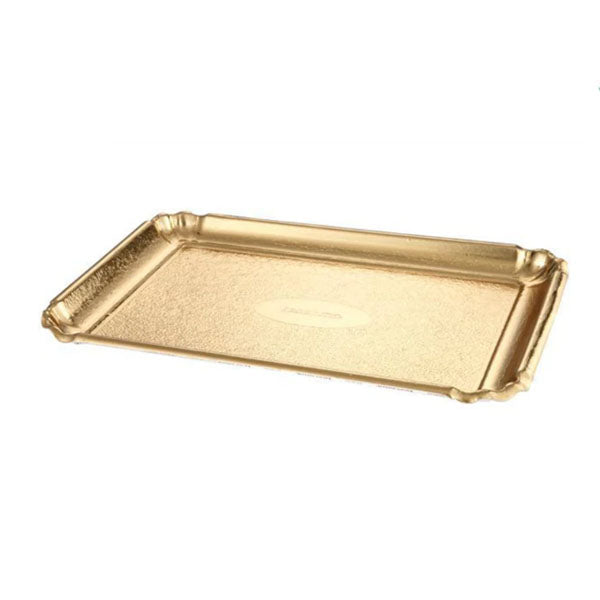 630710 Tray 35x25cm GOLD 3p Delicia 24c