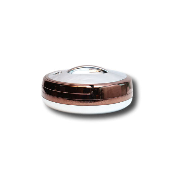 662CH-S 2Ltr Rd Choclate Silver H-P 6c