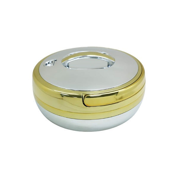 663G/S 3Ltr Round Gold+Silver H-P 6c