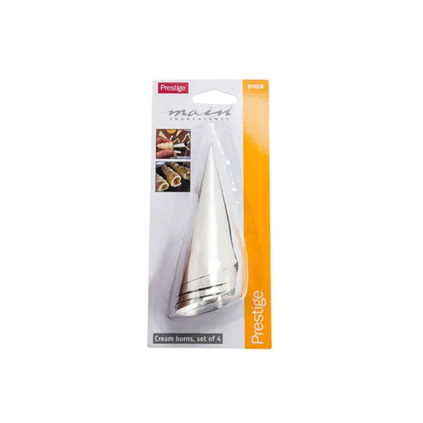 8068 PRSTG Cream Horn 4pcs Set S-S 72c