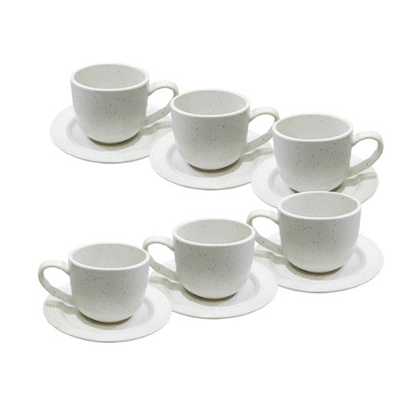 B40-7 120ml 6Pcs Cup&Saucer Set 12c