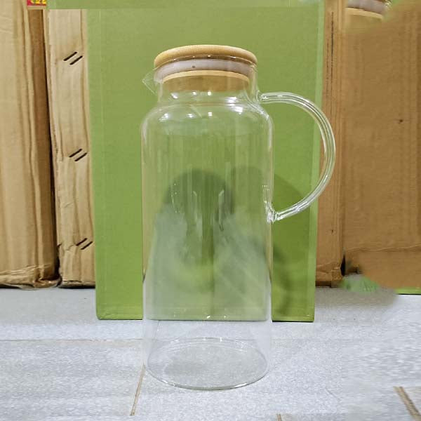 BG45132 Glass Jug Bamboo-L 24c