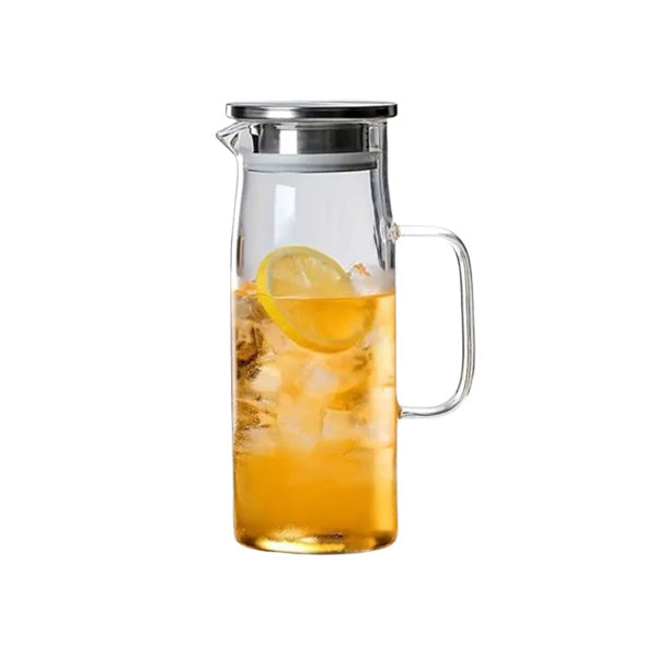 BG45137 Glass Jug 1.2L Steel-L 24c