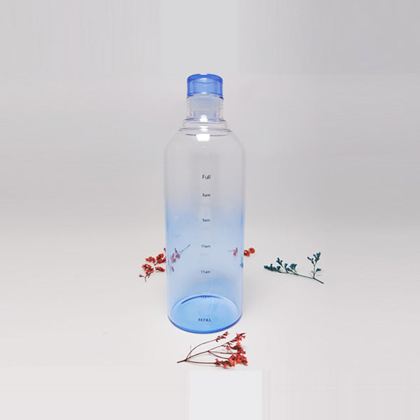 BG45182 0.35L PP Cap G-Bottle Blue 70c