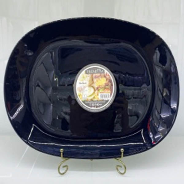 BLFYP140 14"Plate Opal Glass 2-24c