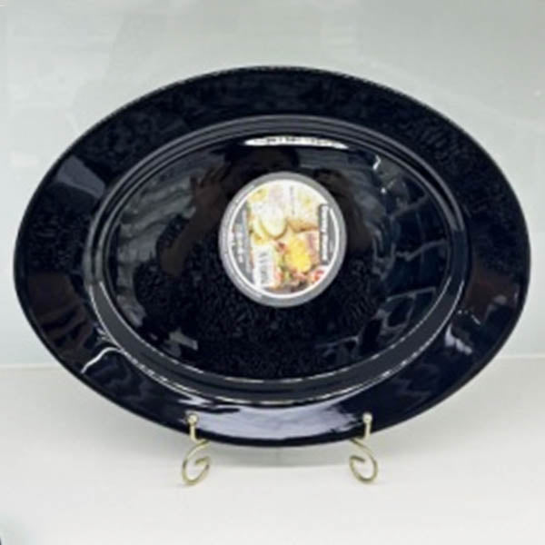 BLPYP140 14"Plate Opal Glass 2-24c