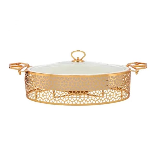 BR16003 G15"OVAL CASSEROLE 4c