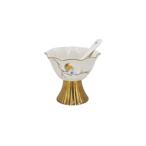 BRD266 6pcs Bird Ice Cream Set ANGELA 8c