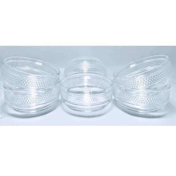 BH0166 Clear Loop 6Pc Bowl 6set/ctn