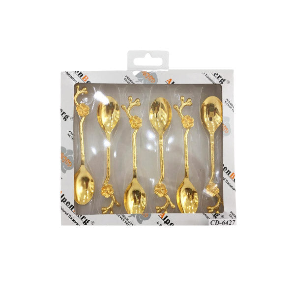 CD6427 6Pcs Tea Spoon (G)