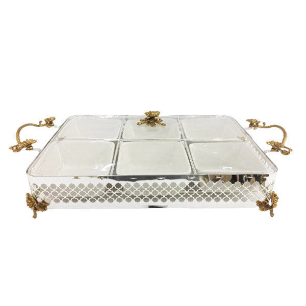 CD6432 Rect Snack Bowl-6 (S) ORCHID 4c