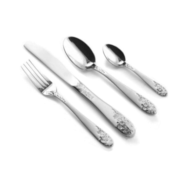 DD02-24SS 24PCS CUTLERY Flower ELEGANT6c