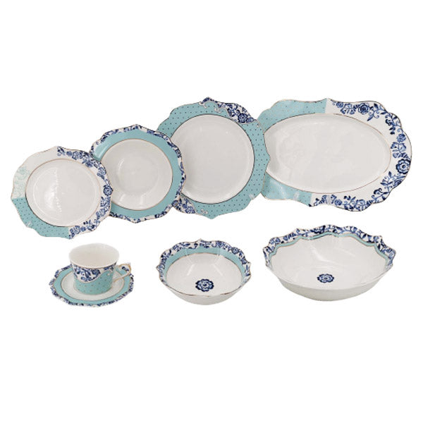 DIP22 40Ps 6Person Dinner Set Angela