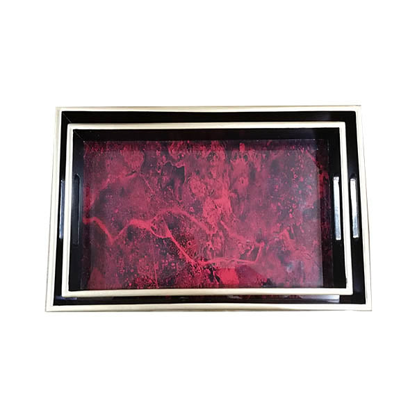 EFW07 Rectangular Serving Tray 2 Piece set