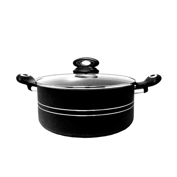 EH0049 ELEGANT Casserole N/S 24Cm BLK 8c