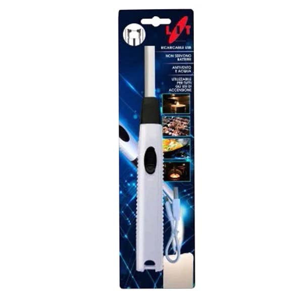 F030 Square Elektro Usb Lit Gas Lighter