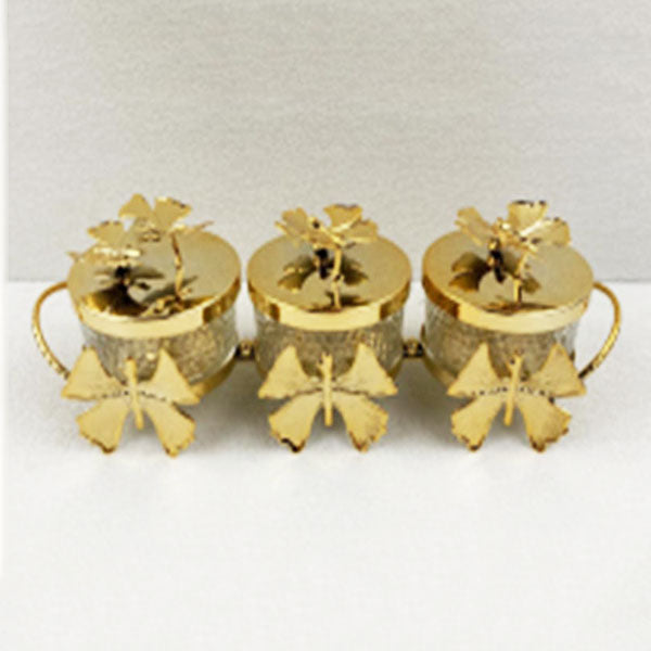 F943-3 Butterfly Condiment 3in1 S (G)16c