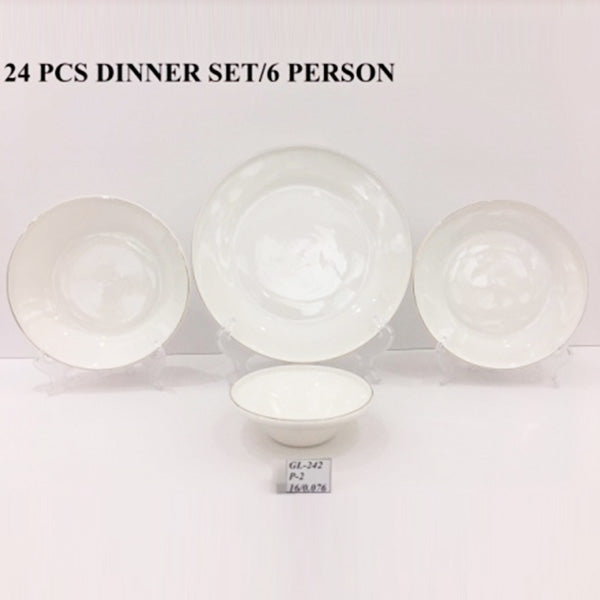 GL242 24Pcs Dinner Set 6 Person 2c