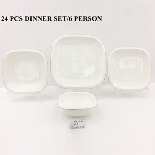 GL244 24Pcs Dinner Set 6 Person 2c
