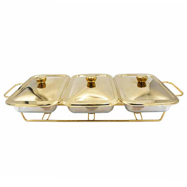 GSY-001 Rect Burner Dish 3in1 1.5L (G)4c