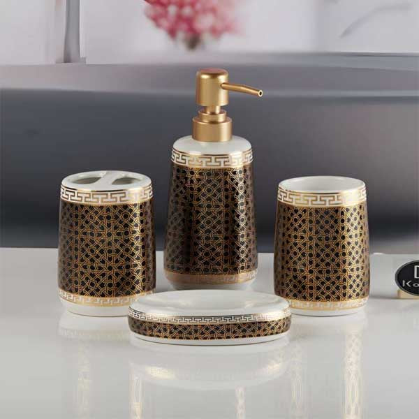 HZ018 4Pcs Bathroom Set 18c