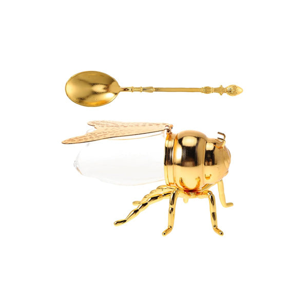 JWG-045 Golden Bee Suger Pot Sml 48c