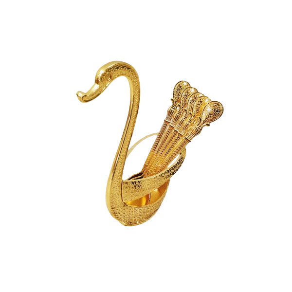 JWG-047 Swan 6Pcs Spoon Set G 100c
