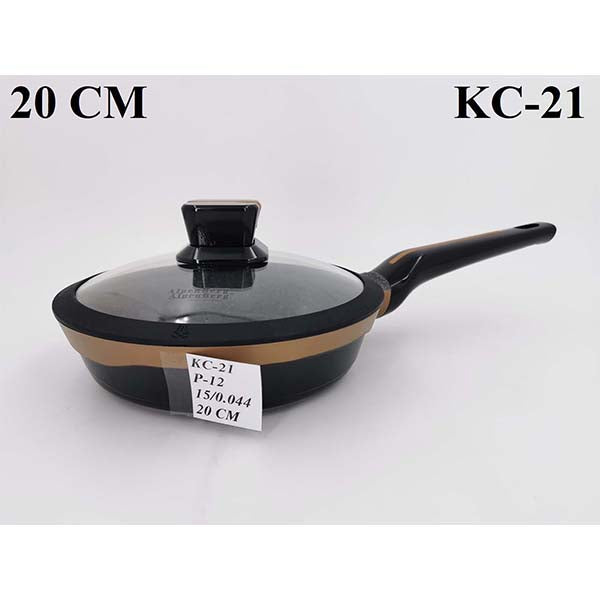 KC21 20" Frypan Blk Gold Alpenburg12c