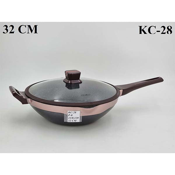 KC28 32cm Wok Cooper ALPENBURG 8c
