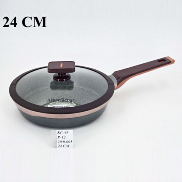 KC95 24cm F-Pan Glass-L Gray-Copper 12c