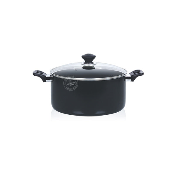 KK7010322 Lumina 22cm Casserole BLACK