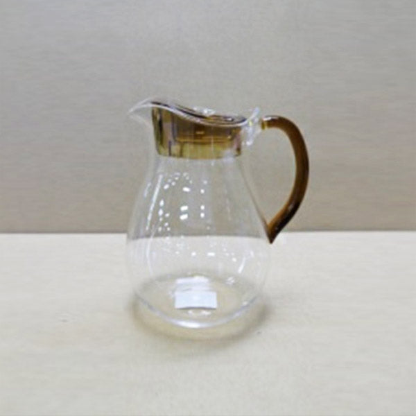 KY812 Amber Lassi Jug Plain Sml 12c