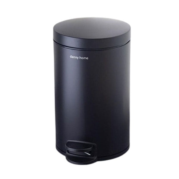 LJT03-30-2 Trash Can 30Ltr Black 1c