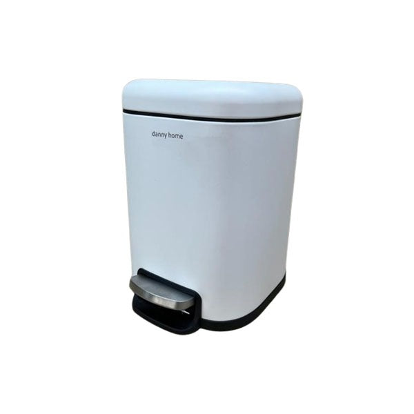 LJT06-6-2 Trash Can 6Ltr White 4c