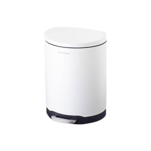 LJT11-6-4 Trash Can 6Ltr White 4c