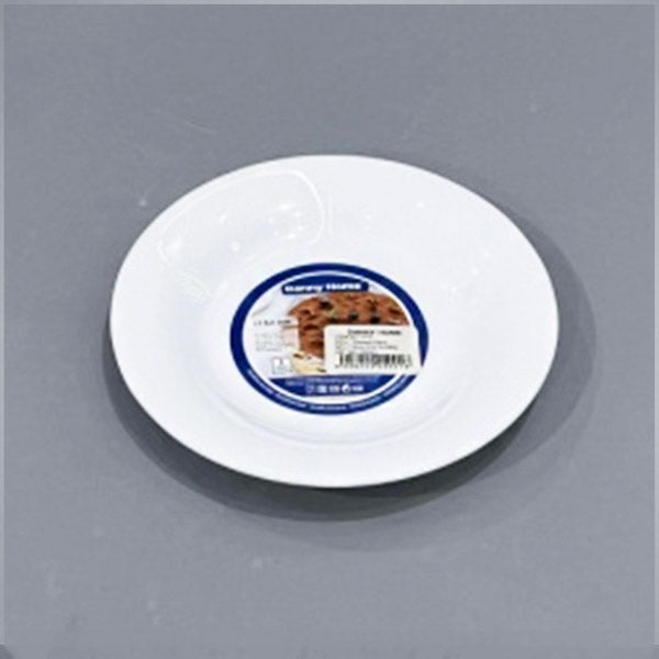 LP70 7"Dessert Plate Opal Glass 6-72c