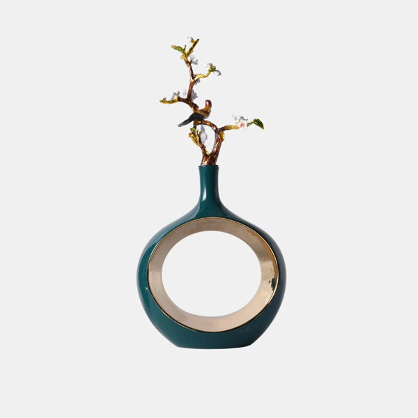 M870 Vase (Ceramic + Alloy) 4c
